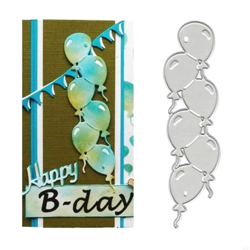 Balloon Metal Rutcure Dies ScrapBooking Stencil Card из тиснений DIY Photo Almam Q5WC