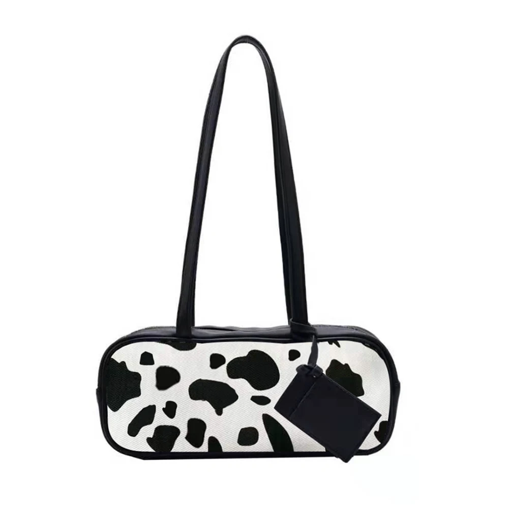 

Повседневный прямоугольный клатч через плечо в клетку с животным, винтажная женская кожаная сумка для подмышек, модная Изысканная сумка дл...