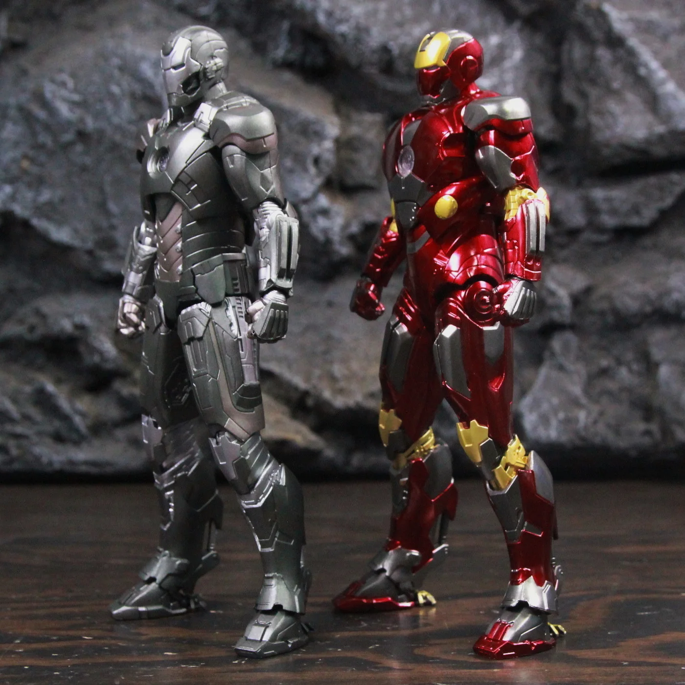 Фото Фигурка ZD Toys Железный человек 3: Фильм (MK14, MK19) Тигр 1/10, Марк XIV, Марк XIX, Марк 19, модель куклы №3