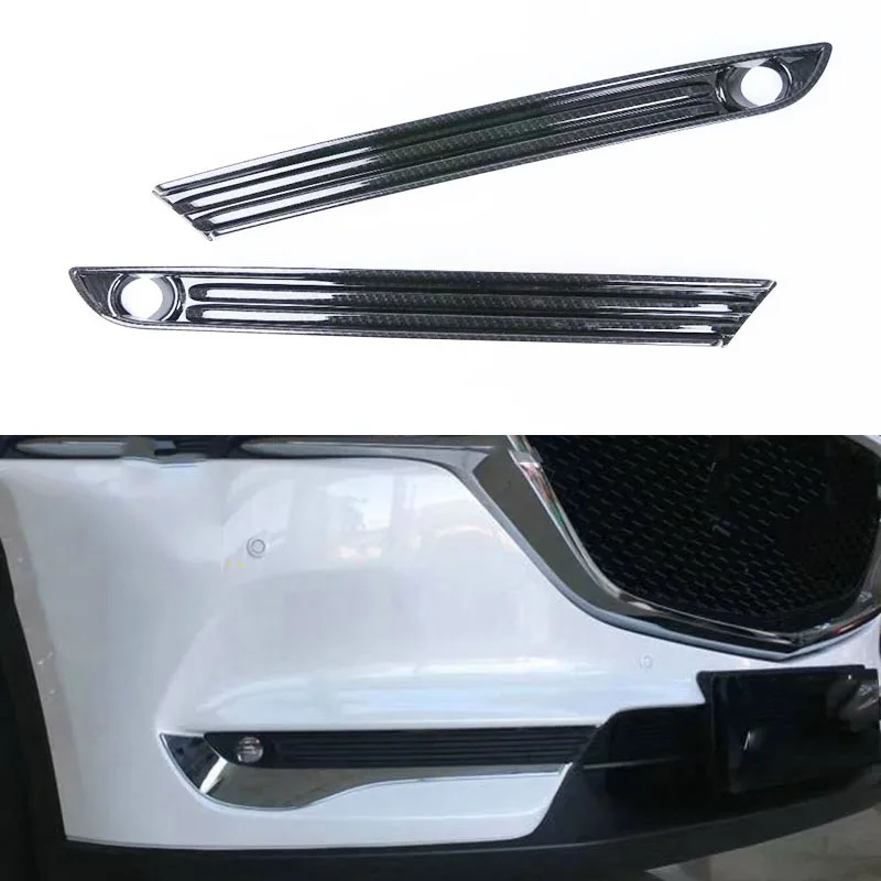 

Чехол для передней противотуманной фары Mazda CX8 CX-8 2017 2018 2019 ABS