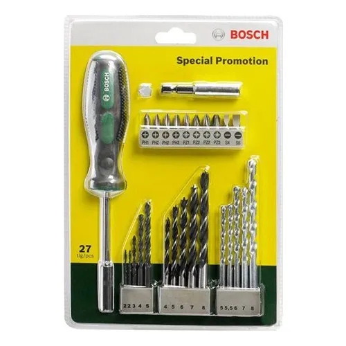 

Bosch 27 Punching Parts and Screwing Accessory Set