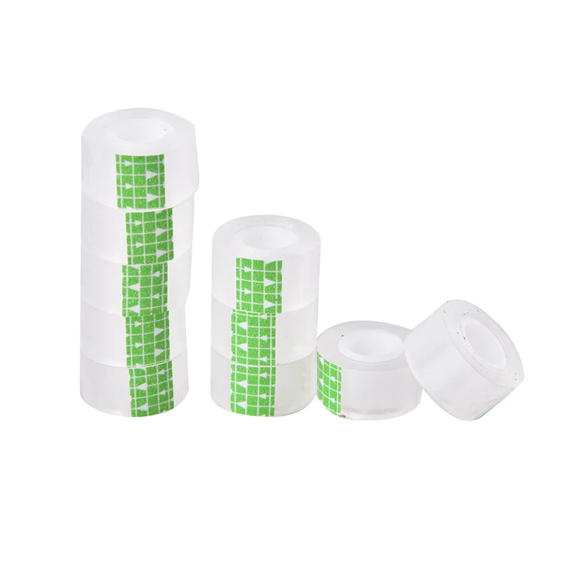 

10PCS Plastic With Tape Cutter Dispenser Random Color Tape School office Supply