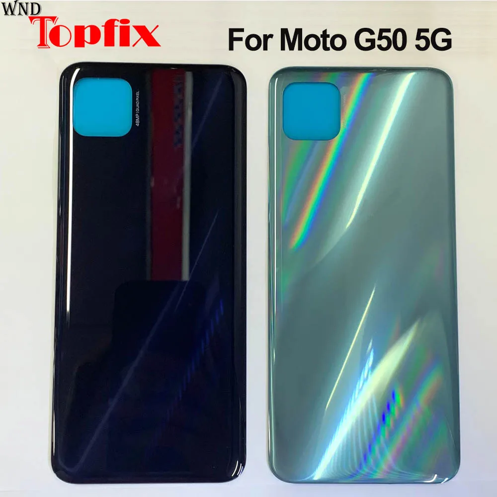 

New For Motorola Moto G50 5G Back Battery Cover Door Rear Glass Housing Repair Parts For Moto G50 5G Battery Cover XT2149-1
