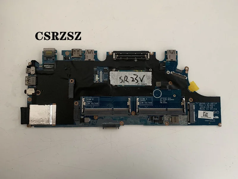 CSRZSZ для Dell оригинальная материнская плата Latitude E7250 серии 7250 с процессором i7-5600u