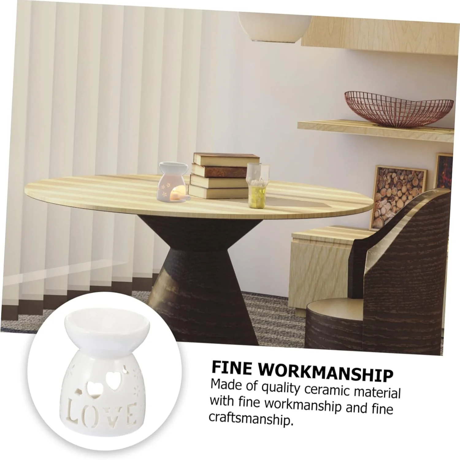 Горелка горелка печь для ароматерапии эфирного масла керамический диффузор