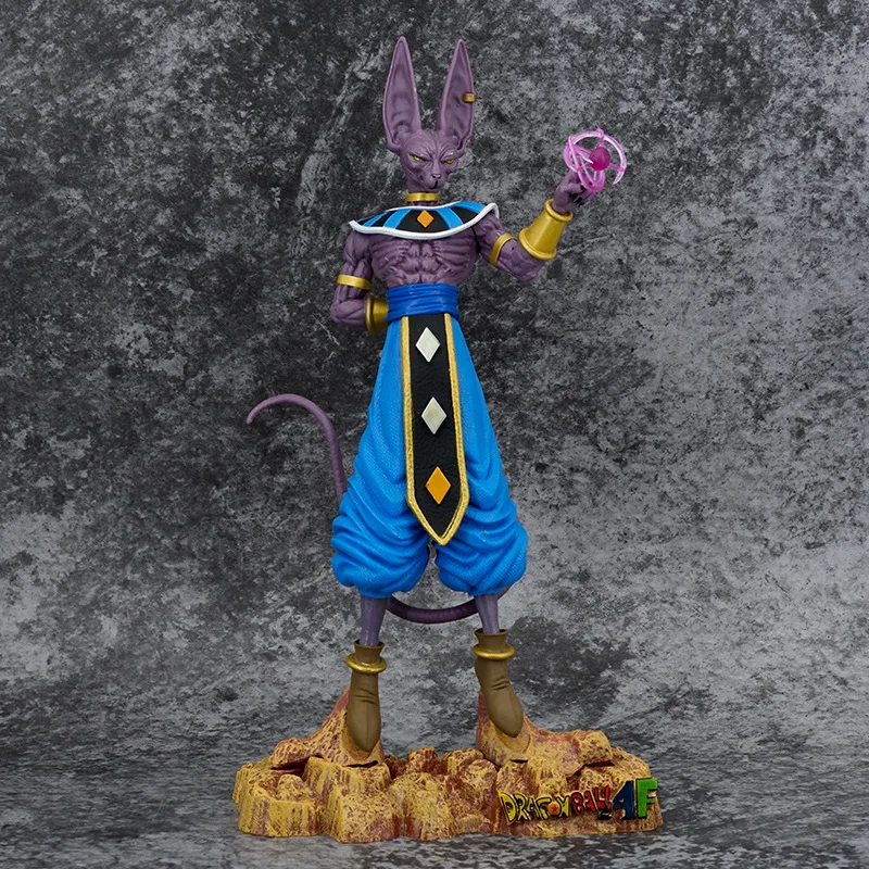 

Dragon Ball Z Beerus Figure Super God Of Destruction Birusu Champa Whis Pvc Figurine Collection Model Toys For Children Gif