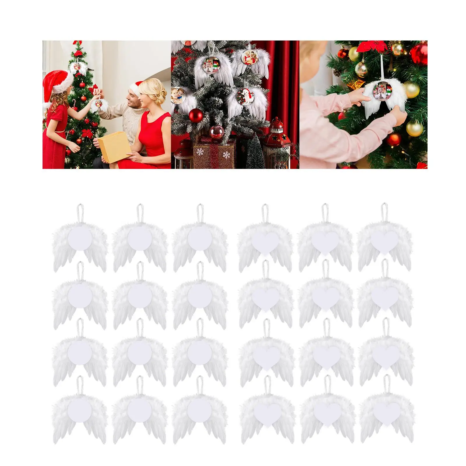 

12 шт., подвеска «ангельское перо»