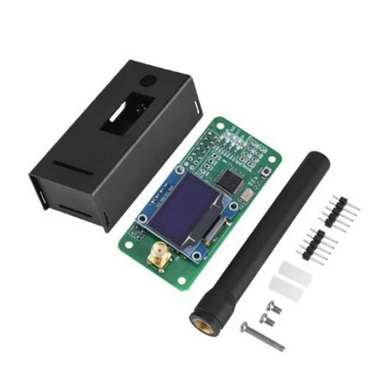 Модуль точки доступа MMDVM для P25 DMR YSF-DSTAR NXDN Raspberry Pi Zero 3B + OLED металлическая