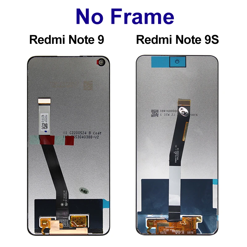 M2003j6a1g Note 9 Pro Дисплей Для Xiaomi Redmi Сенсорный Экран Дигитайзер Емкостный Ips