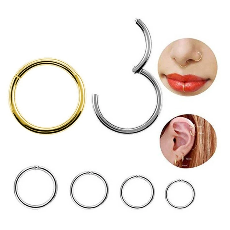 

Кольцо Nasenring Hoop, бесшовное закрытие, кольцо в нос, 6/8/10/12 мм, кольца в нос, кольцо-кольцо, Прямая поставка