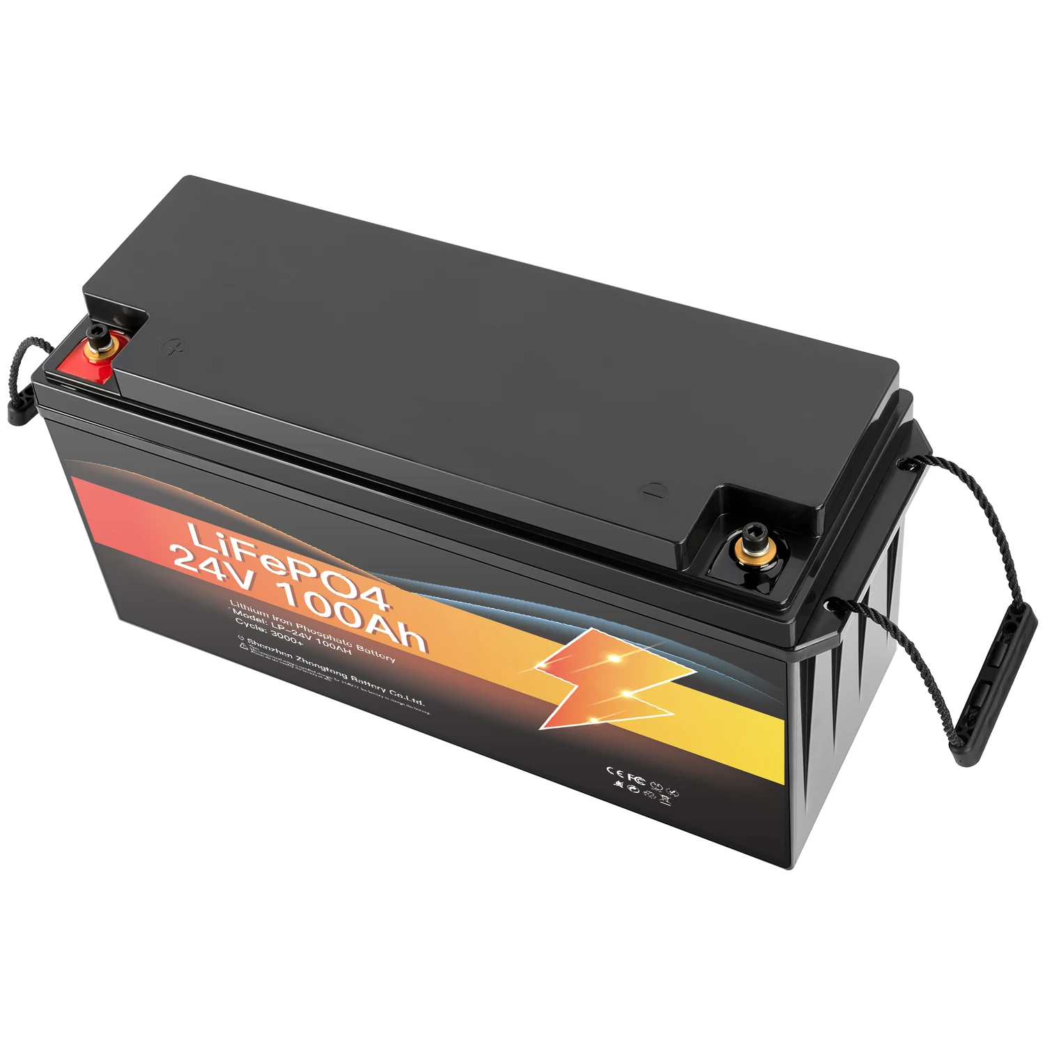 Lifepo4 24V 100Ah 2.5kwh Lithium Iron Phosphate Battery with BMS for Solar Energy Storage Home Application Electric Forklift | Электроника