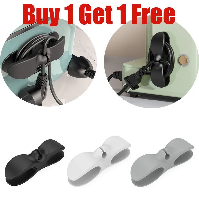 

Cord Winder Organizer for Kitchen Appliances Cord Wrapper Cable Management Clips Holder for Air Fryer Home Wire Organizer