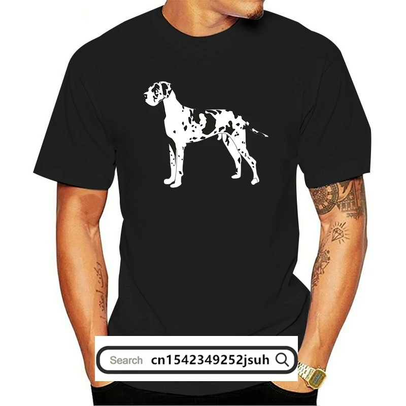 

Men's Great Dane T Shirt Create Short Sleeve S-XXXL Cool Crazy Fashion Summer Style Letter Shirt