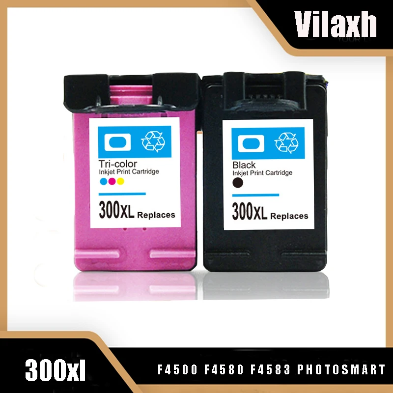 

Картридж Vilaxh 300XL для HP 300 XL, чернильный картридж для HP Deskjet D1660 D2500 D2560 D2660 D5560 F2420 F2480 F2492