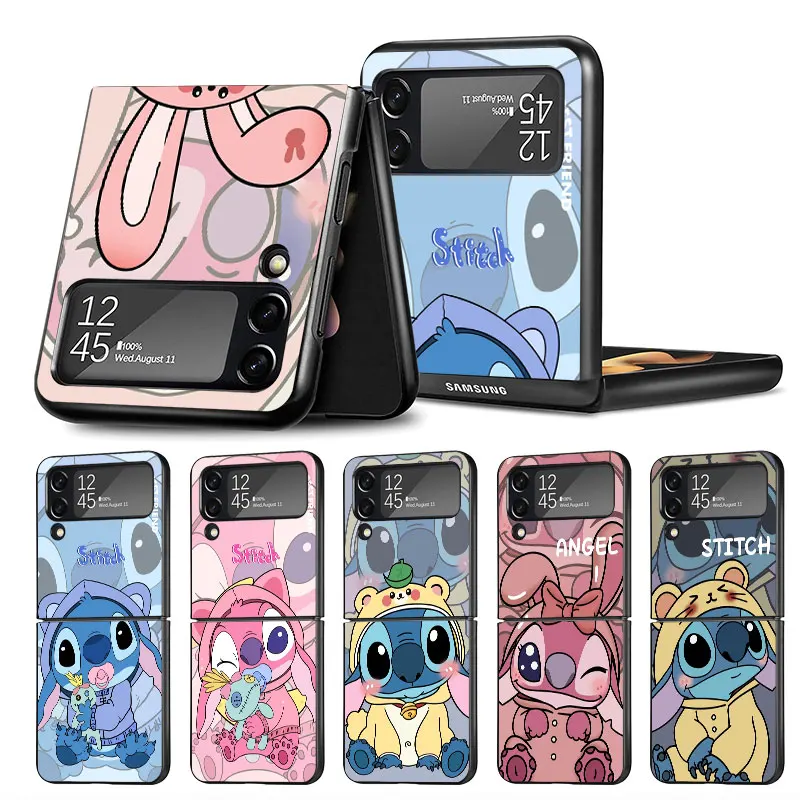 Чехол для Samsung Galaxy Z Flip 3 4 5G защита от падения жесткий Роскошный чехол телефона из