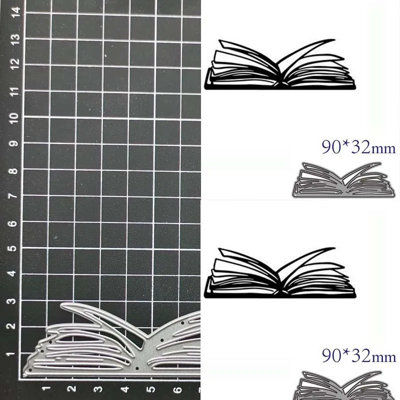 

book DIY metal cutting dies decoration Scrapbook paper craft knife mould blade punch stencils dies