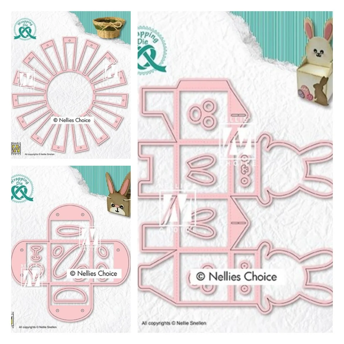 Милый кролик металлическая высечка скрапбукинг ремесленный шаблон вырезанные