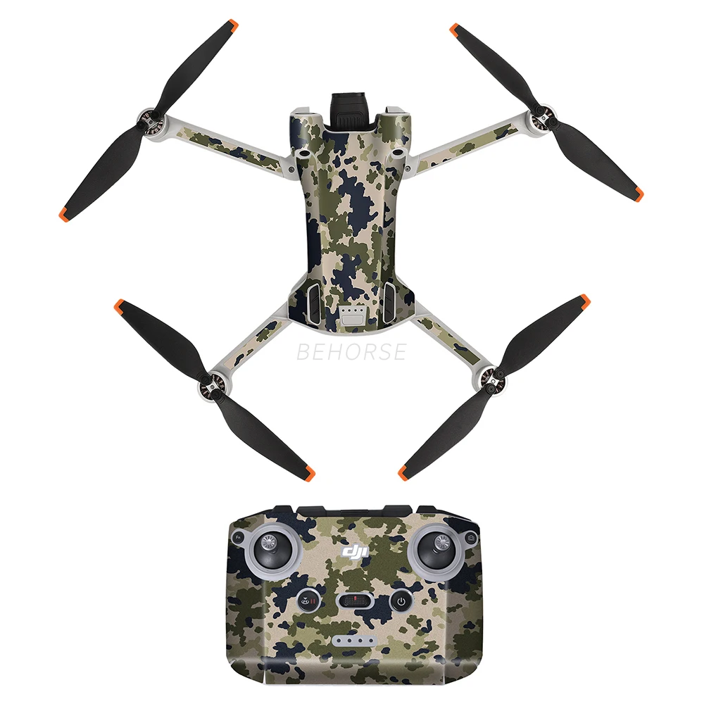 Наклейка из ПВХ для DJI Mini 3 Pro Drone защитная цветная наклейка Защитная крышка пульта