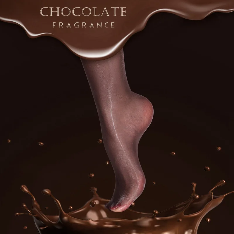 XHN8401Сетчатая талия Aurora Бесшовные чулки с ароматом молочного шоколада для мужчин