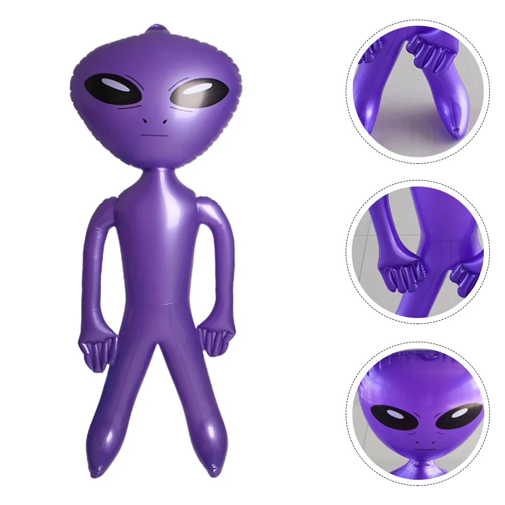 

Pvc Inflatable Halloween Party Decor Model Advertising Driver Alien Decorative