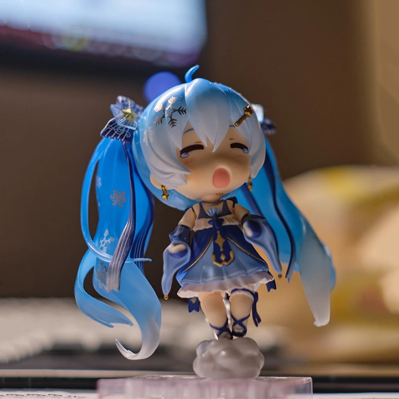 

3 Spot Hatsune Miku Dancing With Stars Figure Cartoon Ornaments Multi-accessories Q Version Figure Model Toys For Kid's Gifts