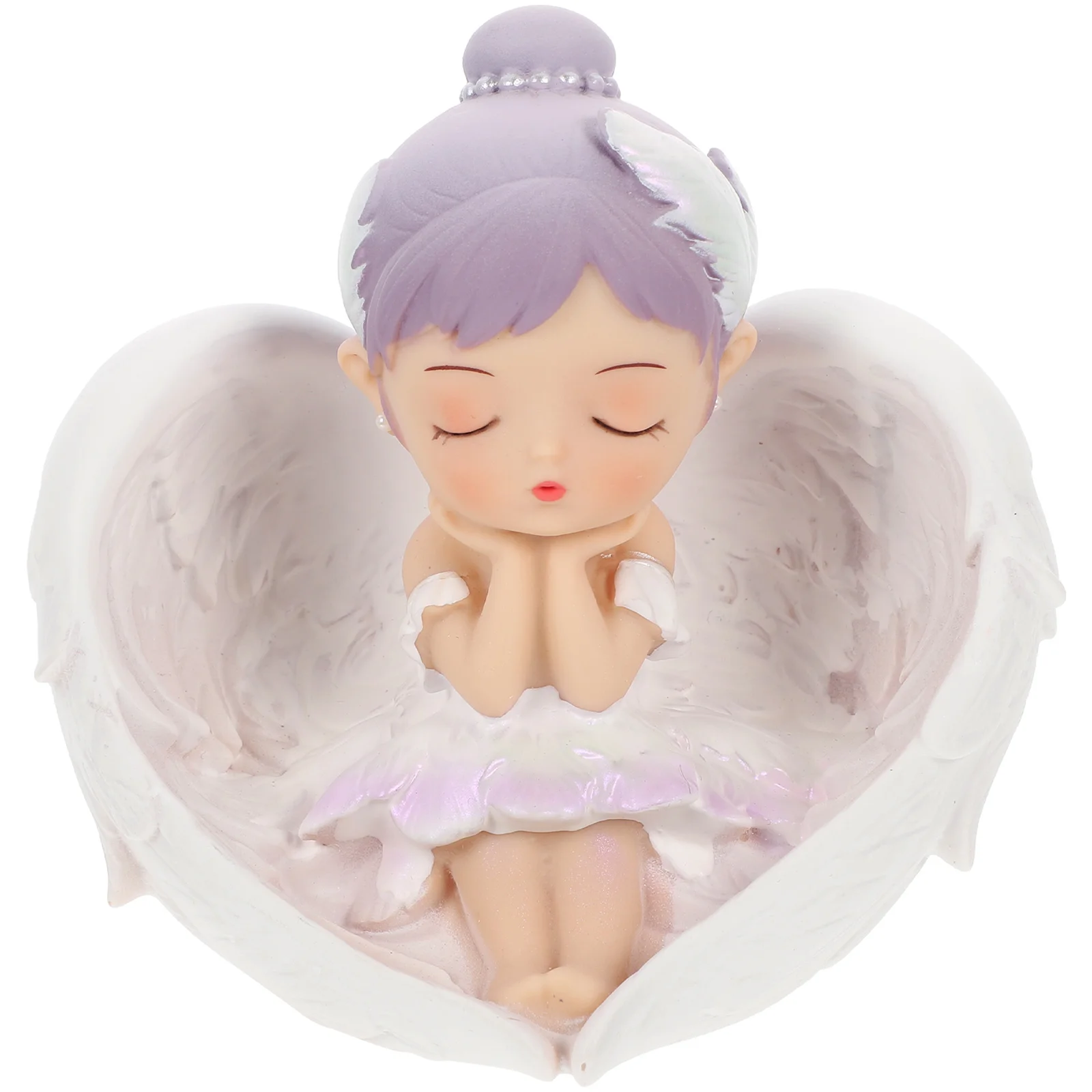 

Desktop Craft Decoration Small Angel Ballet Girl Figurine Desktop Decor Ballet Girl Ornament for Gift Home Decor