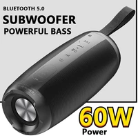 60w caixa de som column portable bluetooth speaker tws wireless boom speaker high fidelity stereo multifunctional speaker