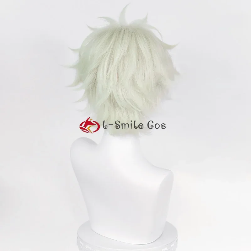 Парики Yatora Yaguchi аниме синий период короткий бирюзовый зеленый парик для косплея