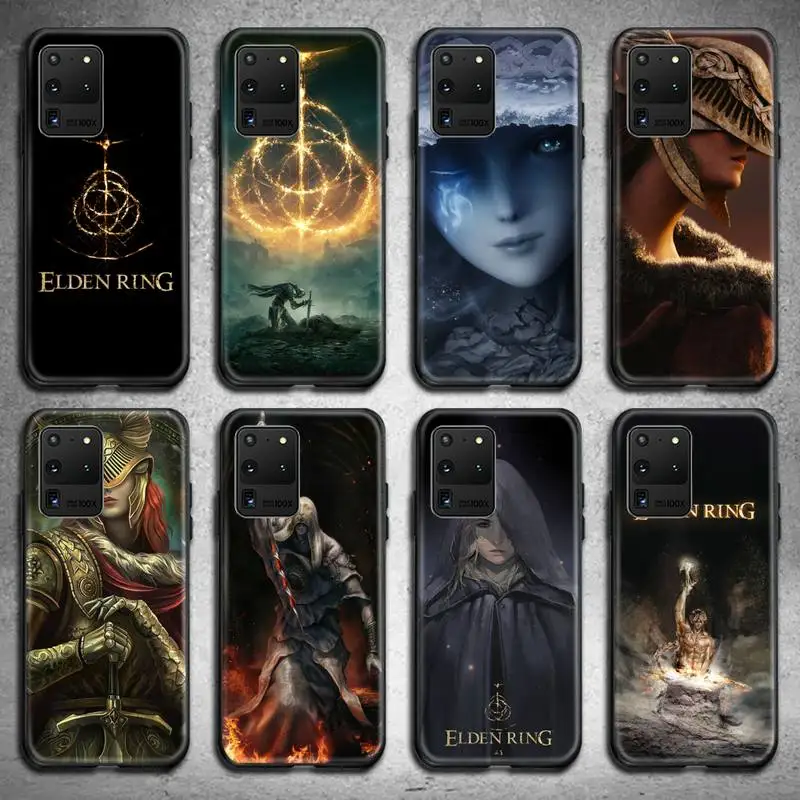

Hot Game Elden Ring Phone Case For Samsung Galaxy S21 Plus Ultra S20 FE M11 S8 S9 plus S10 5G lite 2020