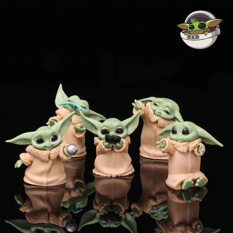 

Cartoon Mandalorian Baby Yoda Master Yoda Model Plate Toys for Kids Cute Boys Child Toys Birthday Gifts Figurines Car Ornaments