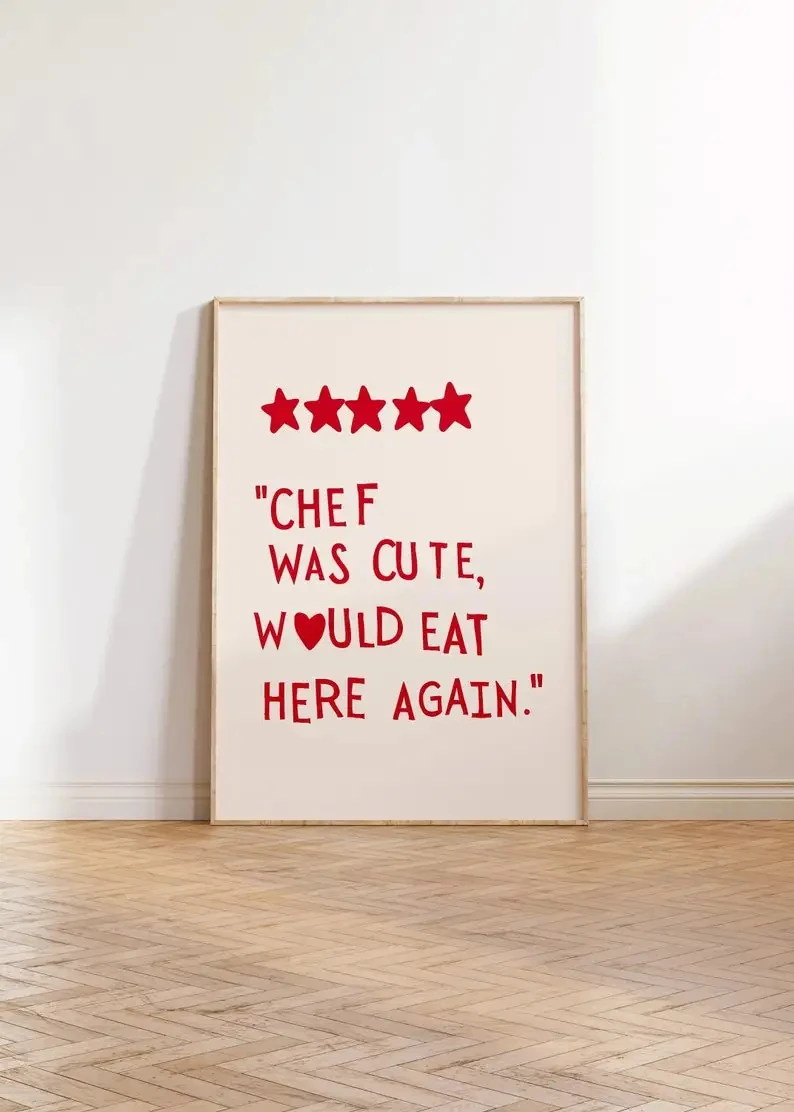 

Картина на холсте Minimalist Heart Red Quote FajerminArt