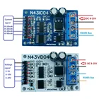 Аналоговый модуль сбора токанапряжения 4-20 мА0-5 В0-10 в 4 канала RS485 Modbus RTU ADC