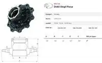 

Заднее колесо DINGIL PORYASI для дополнительного диска оси 3240 --