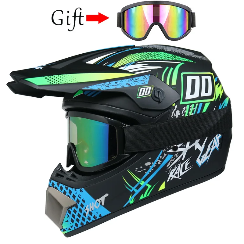 

NEW Summer Child Motocross Motorcycle Helmet ATV Motocross Full Face Helmet DH Racing Helmet Cross Helm Capacetes High Quality