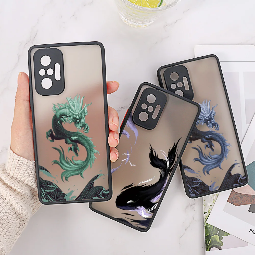 For Redmi Note 10 Pro Case Xiaomi 12T 11T 11 Lite 5G Ne 12X Redmi Note 8 Pro 11 9 9S 10S 9T Poco F3 Mi 9T 11i Back Cover Fundas