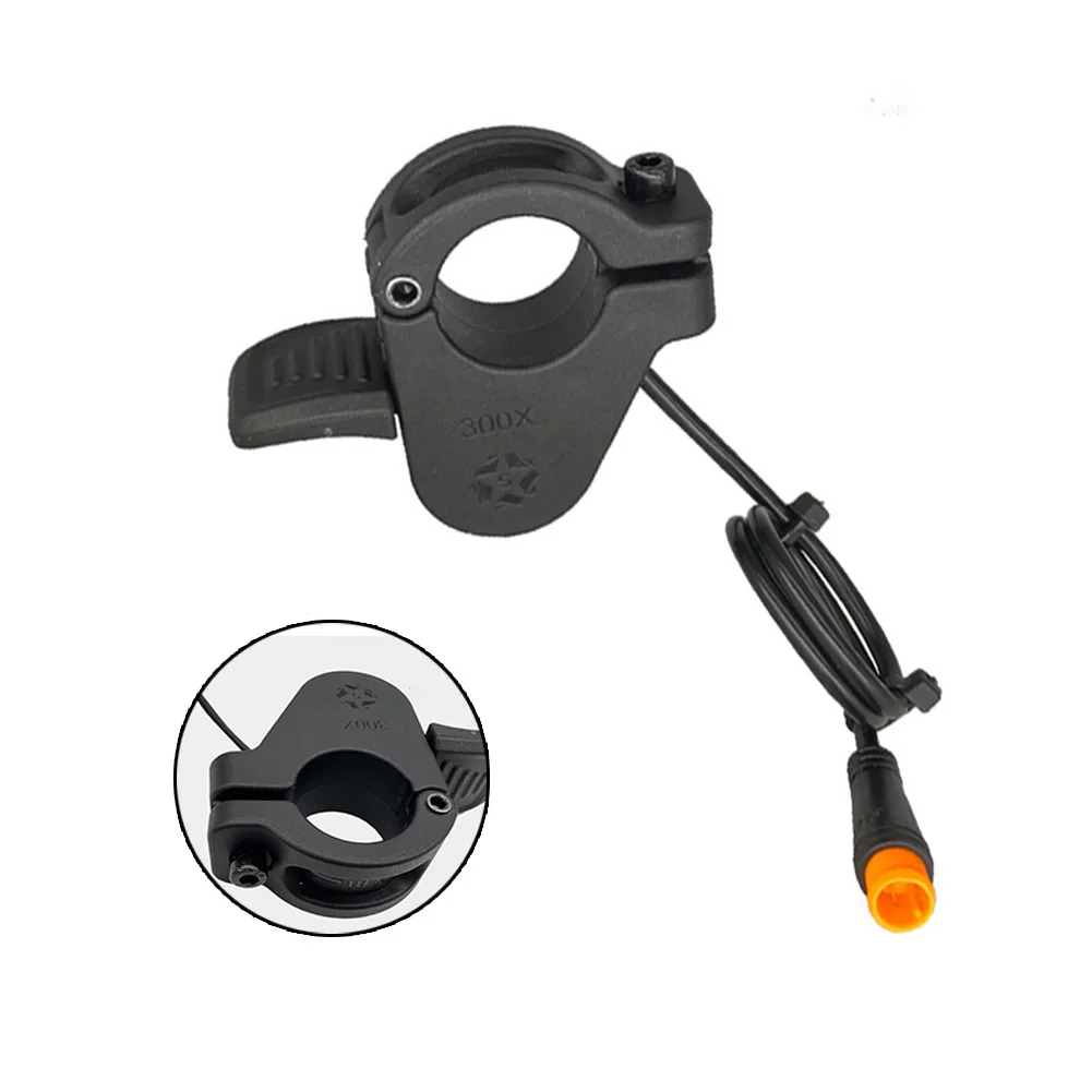 

Electric Bike Thumb Throttle E-Bike 300X Accelerator Waterproof Connector Electric Throttle E-Scooter Accessories Accelerator