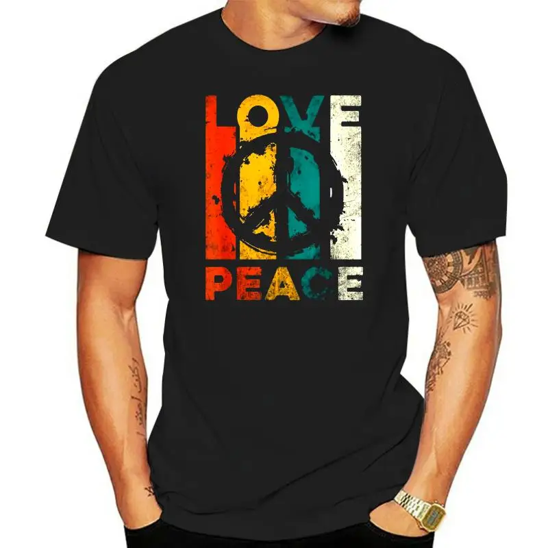 

Футболка Love Peace Freedom 60S 70S Tie Dye рубашка хиппи футболка из хлопка Женская Повседневная модная футболка с принтом