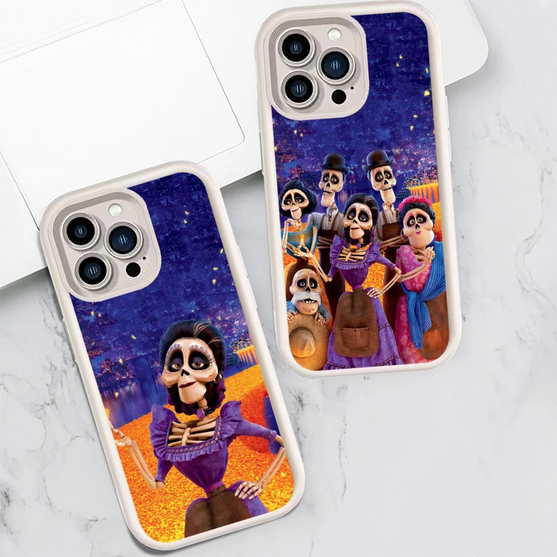 ET34 Disney Coco Phone для OPPO Reno 11 10 8 Pro Plus 8T A98 A77S A77 A60 A58 A17 A17K A76 A16 A16K A94 A15S A15 A73