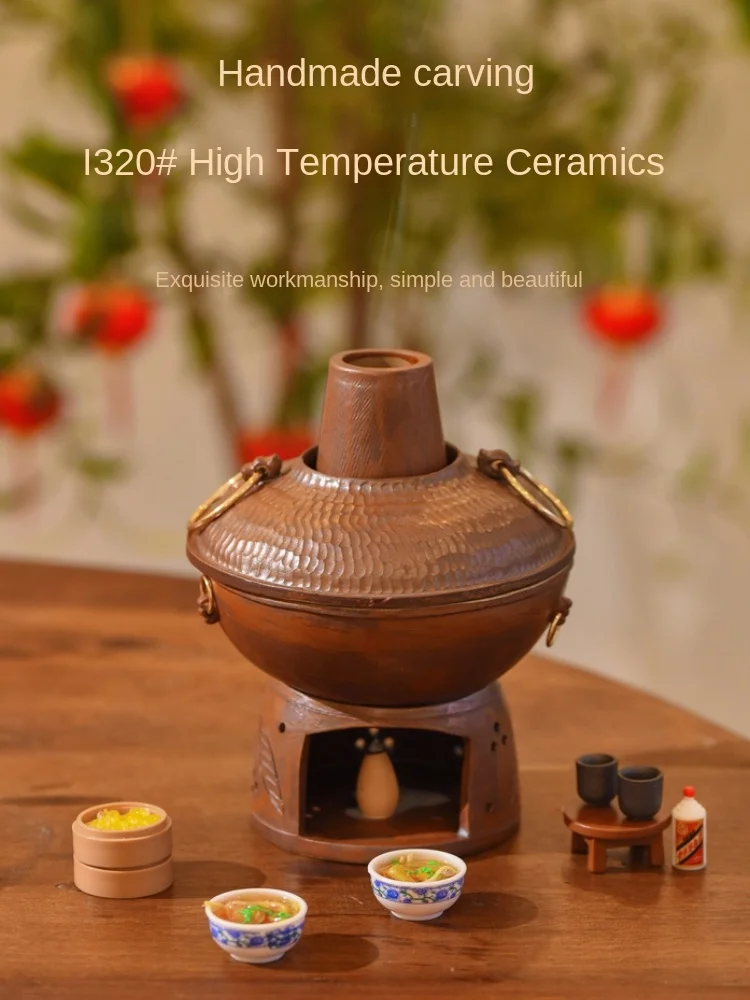 Старинный Пекинский горячий горшок сушилка Жареный Чай апельсиновая корка