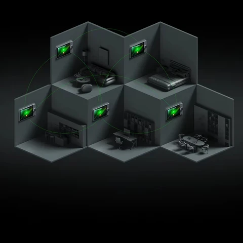 Smart Life Home Assistant Приложение Google Home Беспроводные Wi-Fi Настенные выключатели с подсветкой Домашняя автоматизация Пульт дистанционного управления Флип Android IPS 5G