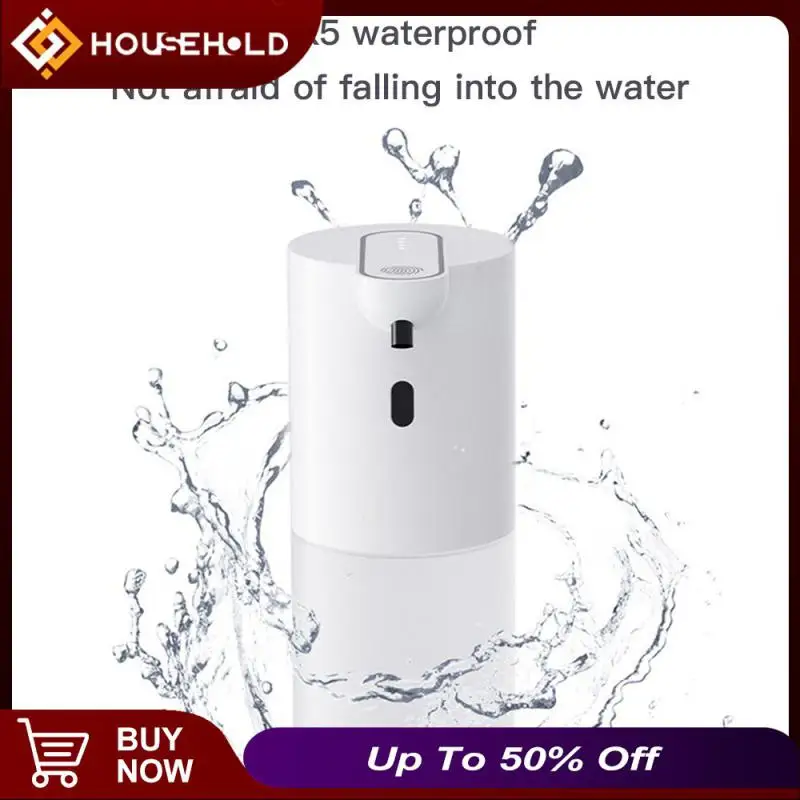 

Rechargeable Infrared Sensor Liquid Soap Dispenser Waterproof 1pc Automatic Soap Dispensers Convenient Durable Soap Dispensers
