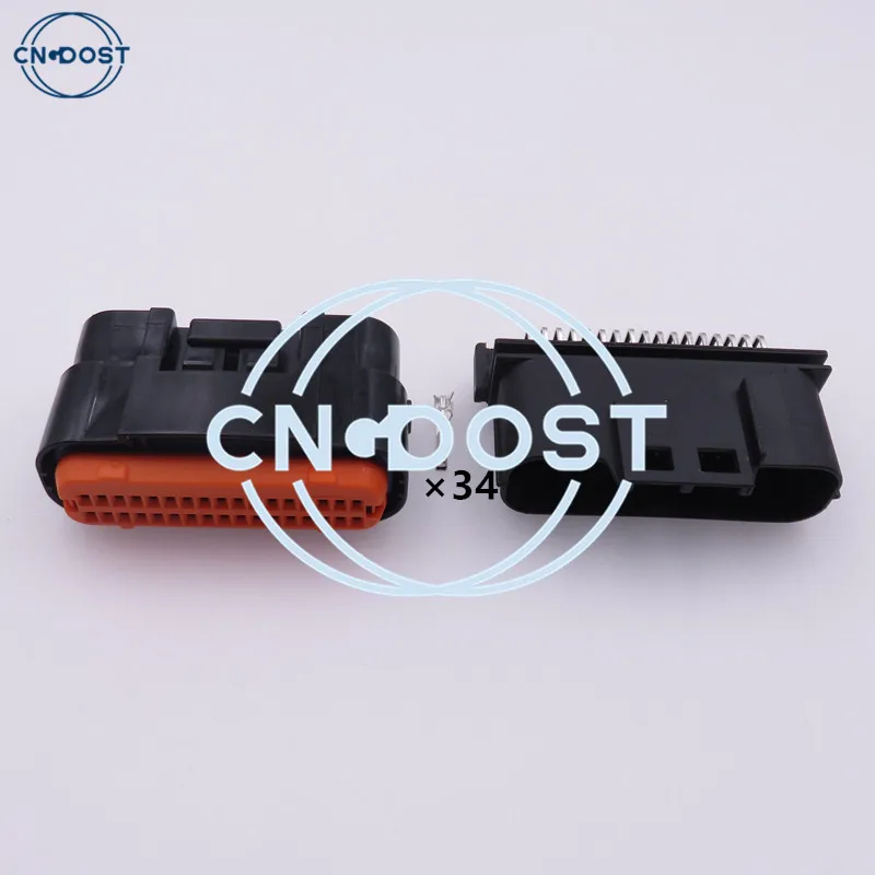 

1 компл. 34 Pin MX23A34XF1 MX23A34SF1 MX23A34NF1 Водонепроницаемый Автомобильный штекер для мотоцикла YAMAHA разъем ECU