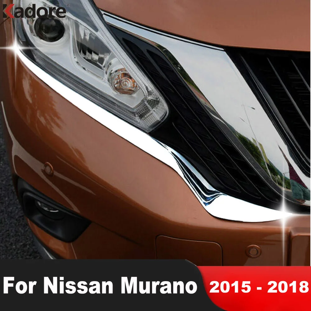 

Накладка на переднюю фару для Nissan Murano 2015 2016 2017 2018