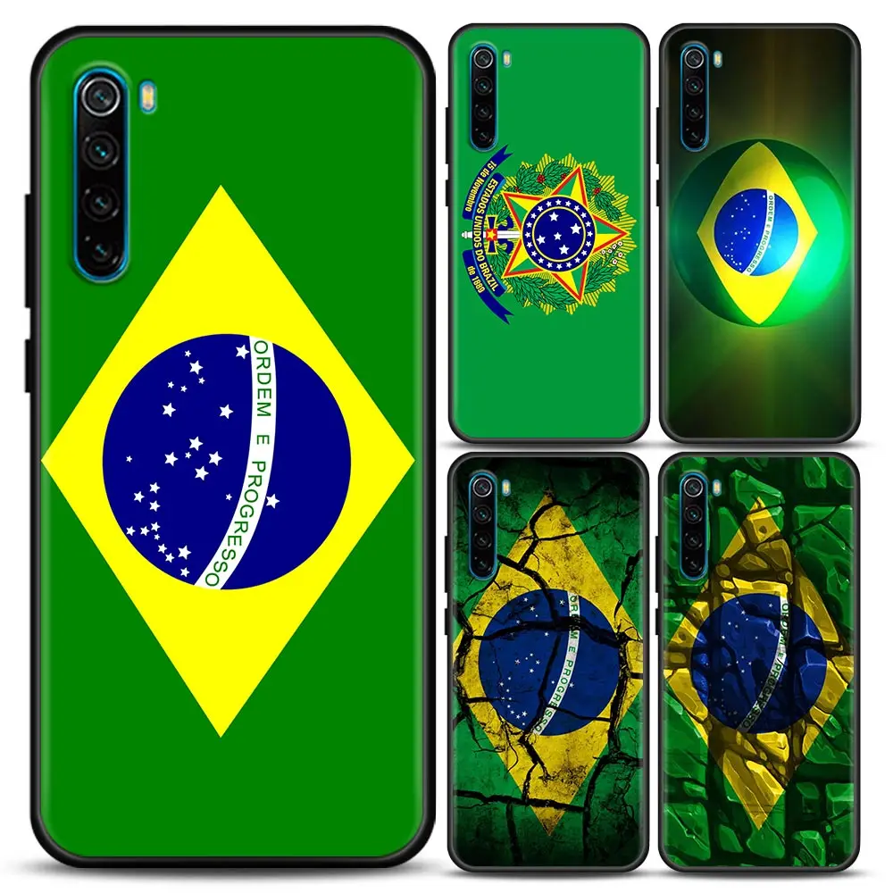 

Flag of Brazil Phone Case for Redmi 6 6A 7 7A Note 7 Note 8 A Pro 8T Note 9 S Pro 4G T Soft Silicone