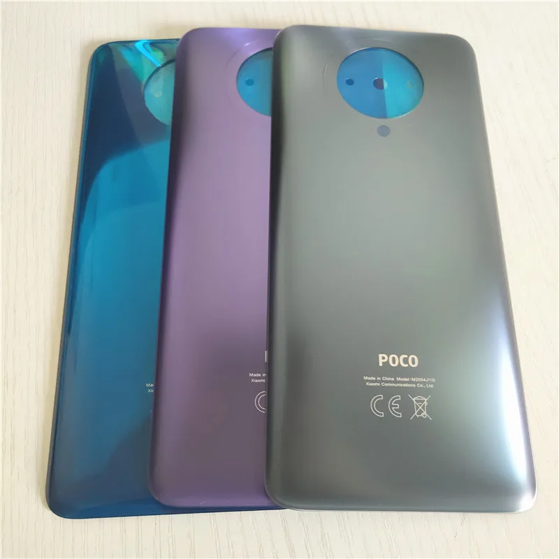 

Original for Xiaomi Poco F2 Pro Back Battery Glass Cover Rear Housing Door Case Pocophone Replacement Parts