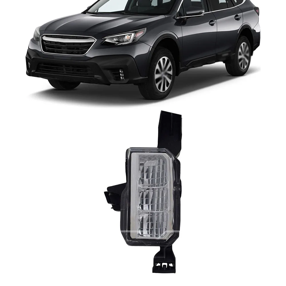 

1PC Car Fog Light Assembly LED Clear Len Left Driver Side For Outback 2020 2021 2022 Replacement Lighting Driving Lamps Parts