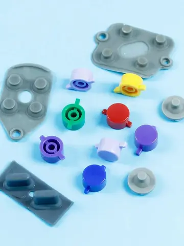 1 компл. Для проводящих резиновых кнопок SNES A B D-Pad + пластиковые кнопки A B Y X для сменных аксессуаров SFC