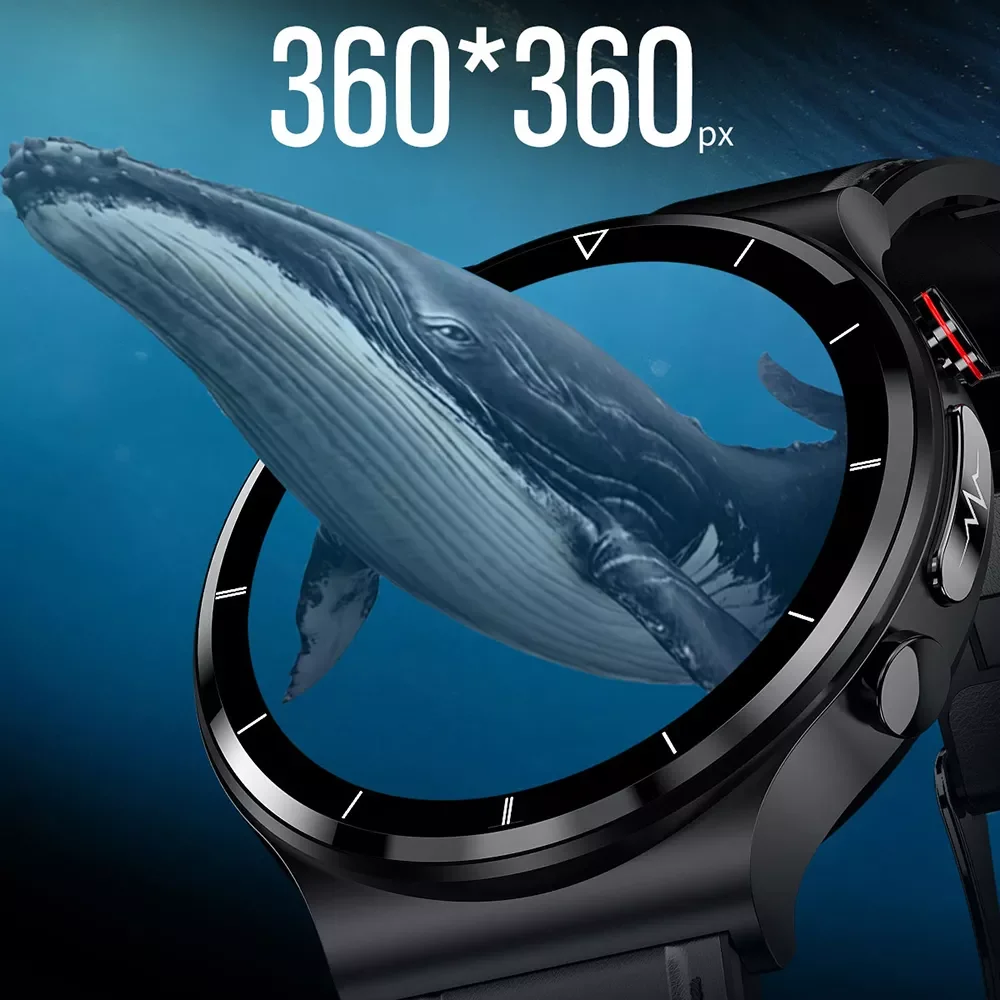 

Смарт-часы мужские с функцией измерения ЭКГ + ППГ, 360*360