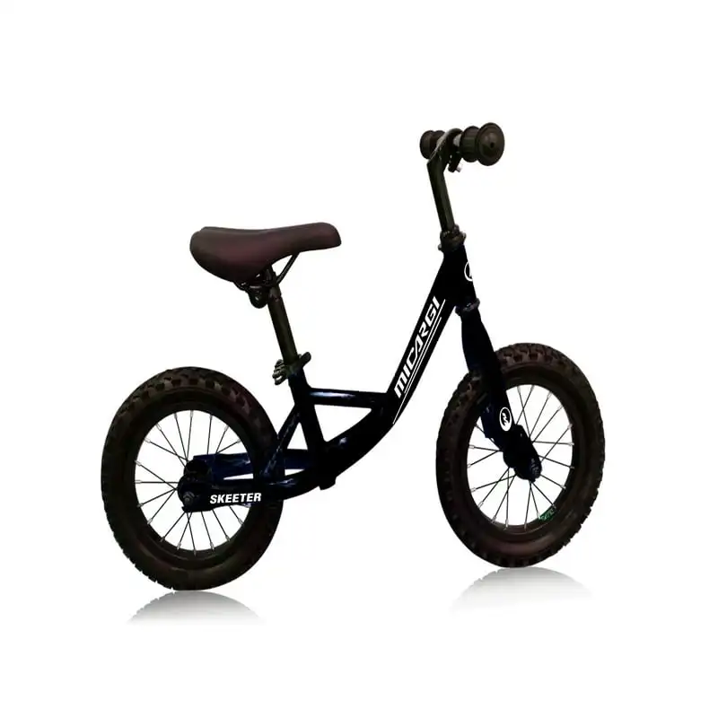 

12" Push Bike Balance Bicycle Steel Frame Air Tire, Wheel 's Bike -