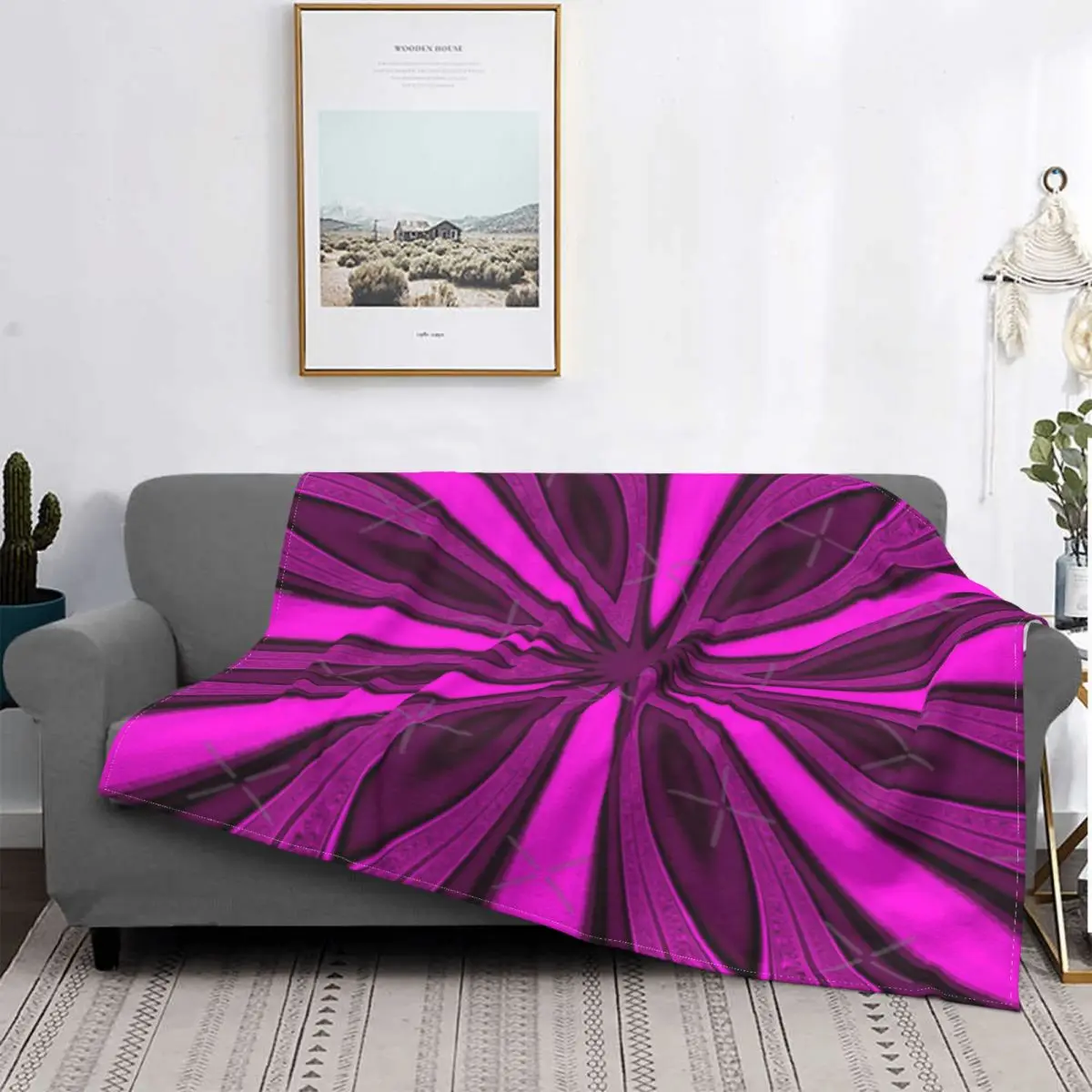 

Manta descolorida abstracta rosa y negra, a cuadros para cama colcha, 135 mantas a cuadros, edredones y colchas
